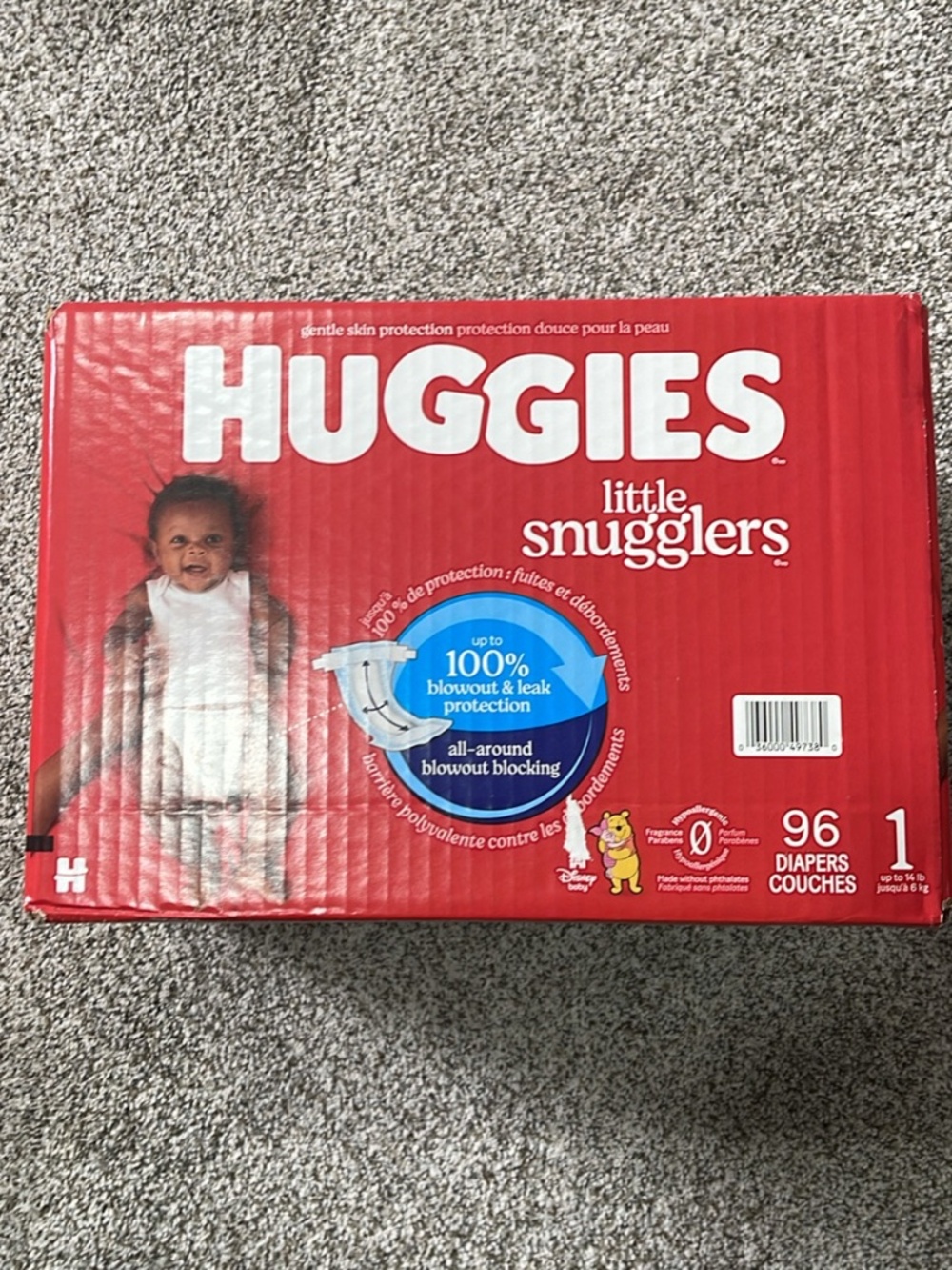 Huggies Little Snugglers Size 1 96ct